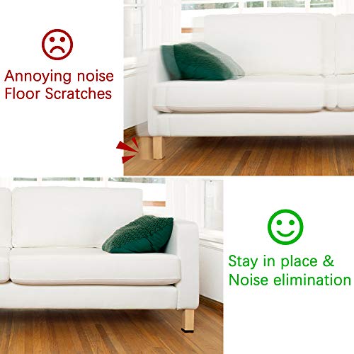 Non Slip Furniture Pads -8Pcs 6" Furniture Grippers Hardwood Floors, Non Skid For Furniture Legs,Self Adhesive Rubber Furniture Feet, Anti Slide Furniture Floors Protectors For Keep Couch Stoppers #TOP5