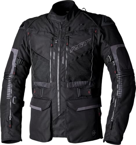 Veste textile Ranger CE noir RST en taille L pour motard 3236