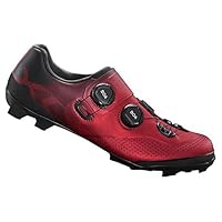 SHIMANO Unisex Shoe Xc702 Rd 43 Bicycle Parts, Red, 9 UK