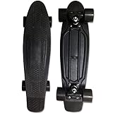 Owl Sports, Skate Mini Cruiser, Moon Time, Preto