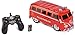 Produktbild Carson 1:14 VW T1 Samba Bus Feuerwehr 100% RTR, Ferngesteuertes Auto, Licht und Sound, inkl. Batterien und Fernsteuerung, Fahrzeit ca. 45 min, 500907325, Rot