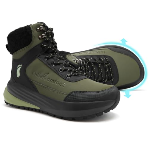 Men's Orthopedic Wide Diabetic Winter Boots