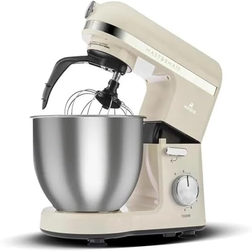 Karaca Mastermaid Chef Pro Stand Mixer - 1500W Electric Stand Mixers for Baking, Dough - Non-Stick...
