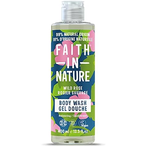 Gel Douche à la Rose Sauvage Faith In Nature Cover