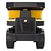 Cat Construction Toys, Real Steel Dump Truck – 12” Heavy Duty Steel Construction Toy with Realistic Working Dump Bed – Durable Vehicle for Indoor & Outdoor Play – Ages 3+