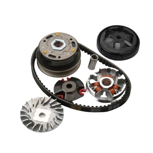 Kit d'embrayage scooter 100cc 2T avec variateur 7G 15x12mm et courroie