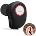 Yelion Bluetooth Headphone Wireless Invisible Bluetooth Earbuds Auto Stereo Headsets Mini Bluetooth Earpiece Bluetooth V4.1 Support Hands-Free Call Compatible with iPhone and Android(Black)