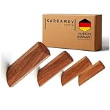 Fait main & écologique – Nos crochets muraux en chêne massif 100 % naturel sont conçus et fabriqués de manière durable à Berlin. Le bois de qualité offre un design organique et unique, avec un veinage naturel distinctif.