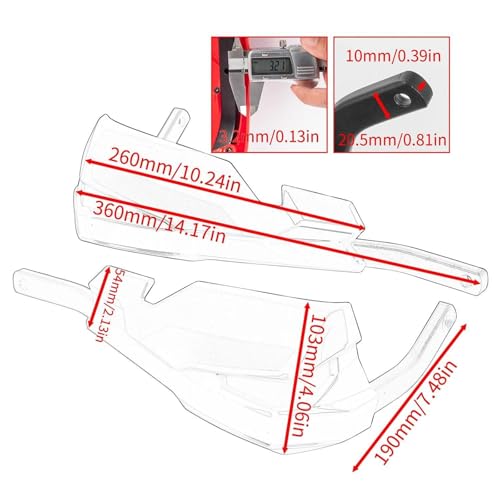 Protège-mains moto CB500X pour affronter le vent - 2