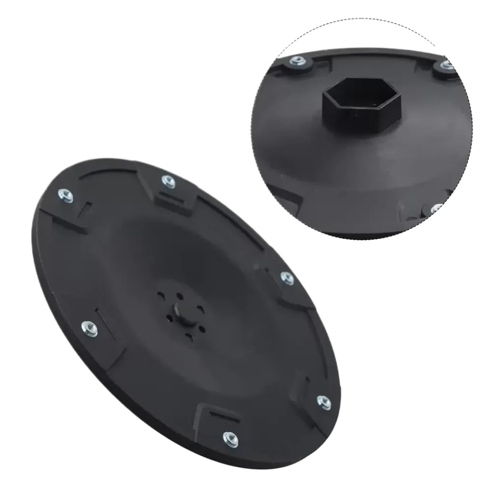 Cabezal de Corte Robot cortacésped Cabezal de Corte fácil instalación eficiencia de Corte Mejorada Compatible con Dreame A1 Negro