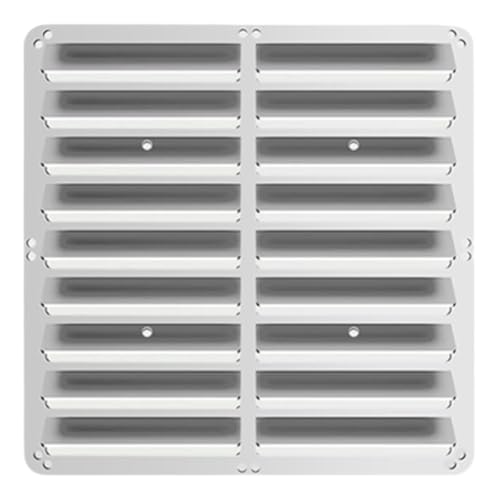 ByteRunning Deflector Aire Acondicionado,Deflector De Aire Acondicionado para Unidad Exterior,Placa GuíA De Aire Acondicionado De Acero Inoxidable,Cuadrado,para MáQuinas Al Aire Libre