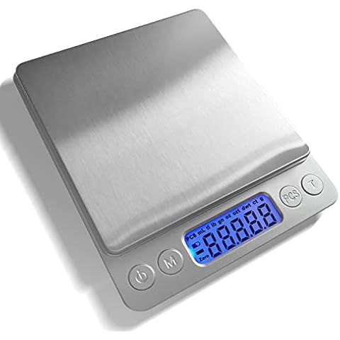 JOEAA Báscula de Cocina Digital 3kg/0.1g Cover