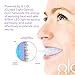 GLO Science — GLO Classic Brilliant Teeth Whitening Device Kit w/ Patented Warming Mouthpiece and Blue LED Light Technology — Designed for Sensitive Teeth, Black Device