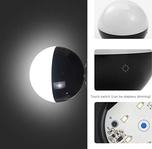 Miroir LED lumière avant à ventouse pour un maquillage sans ombre - 4