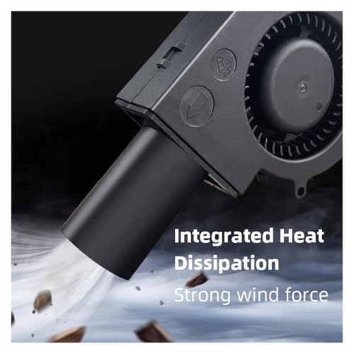 Ventilateur soufflant 12V CC turbo réglable extracteur d'air habitacle - 6