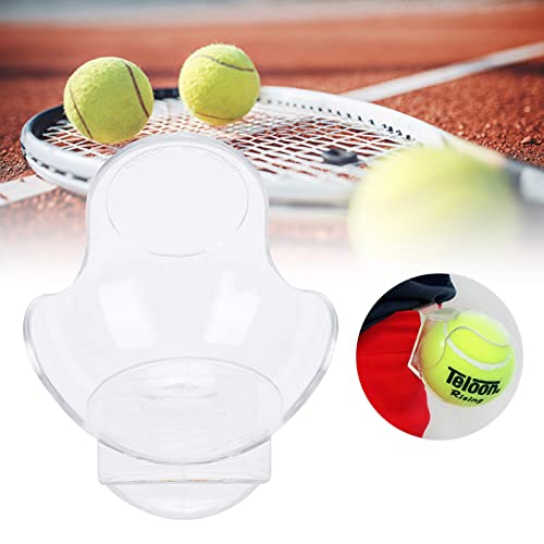 Teror Tennisball Clip,Tennisball Clip Trainingsgeräte ABS Tennisball Taille Clip Halter Sportzubehör(Transparente Farbe)