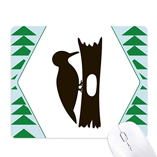 Tapis de souris pic-vert noir pour éviter les glissements de bureau