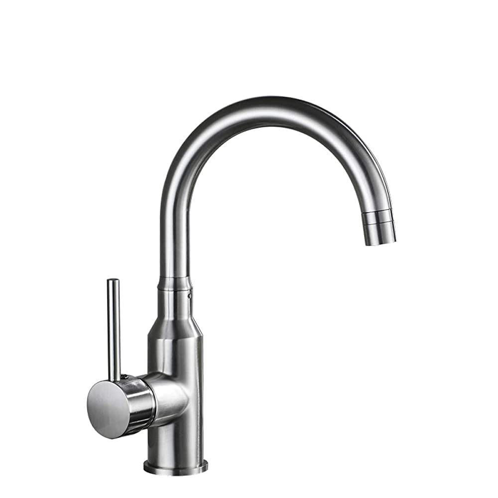 Grifo de cocina mezclador de agua fría y caliente con rotación de 360 grados