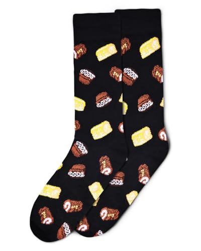 MeMoi Men's Sweet Treats Rayan Blend Novelty Crew Sock3