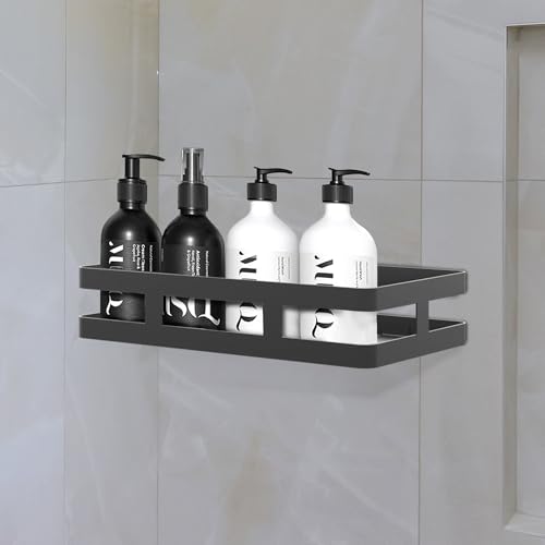 IBELL Self-Adhesive Multipurpose Wall Mounted Bathroom Shelf | Sp...