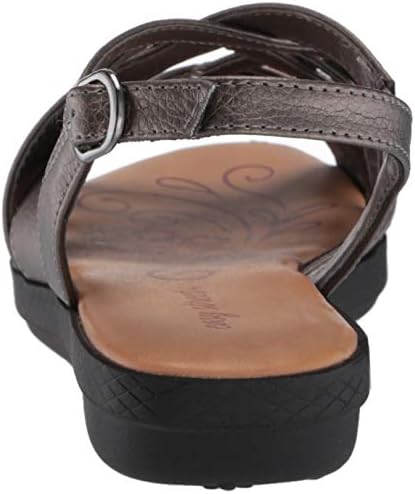 Easy Street womens Flat Sandal, Pewter, 6.5 XW US | Image 2