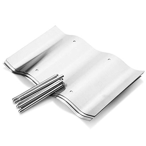 Soporte para botellas de vino de acero inoxidable 3 niveles miniatura 5