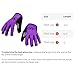 woom TENS Bike Gloves, Child’s & Youth Bicycle Full Finger Protection with Grip for Road Cycling & Mountain Biking (Boys & Girls) - Purple - 5