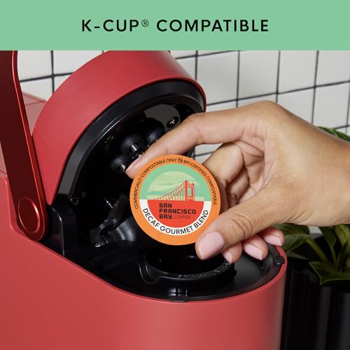 Image of San Francisco Bay Decaf K-Cup Coffee Pods, Decaf Gourmet Blend (80 ct), Medium-Dark Roast, Commercially Compostable Single-Serve Coffee Pods, Swiss Water Process