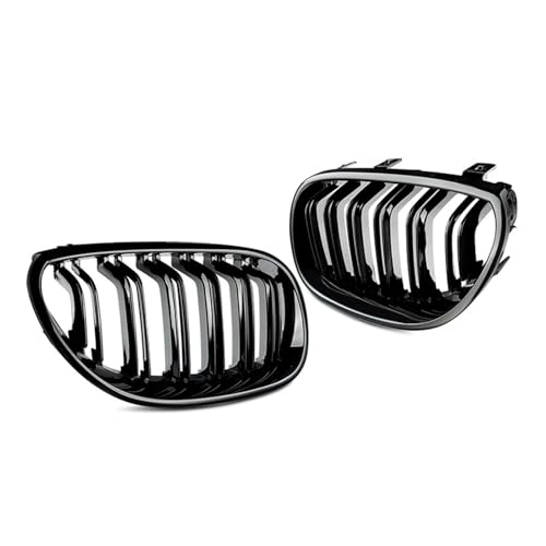 Calandre avant double barrette noir brillant pour BMW E60 E61 520i 535i 545i