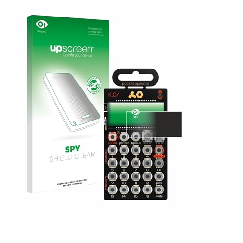 upscreen Privacy Screen Protector compatible with Teenage Engineering PO-33 K.O! - Anti-Spy Screen Protection