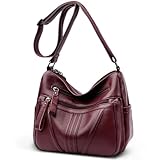 【Capacité Optimale】Sac Moyen De 27x15x23 Cm Offrant Un Équilibre Parfait Entre Taille Compacte Et Rangement Pratique. Double Compartiment Principal, Deux Poches Avant, Poche Sécurisée Arrière Et Compartiments Internes Pour Une Organisation Facile Et Accès Rapide