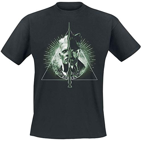 Animales Fantásticos Grindelwalds Verbrechen - Heiligtümer Des Todes Camiseta Negro L