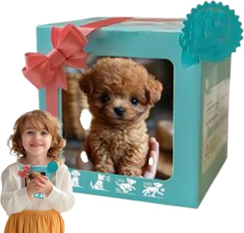 Simulierter Roboter Haustier Hund Spielzeug Kinder Realistischer Welpenroboter Mein Roboterpuppy Niedlich Komfortable Touch Kreative Tier Plüschtiere Das Gehen und Bellen Geschenk Für Erwachsene