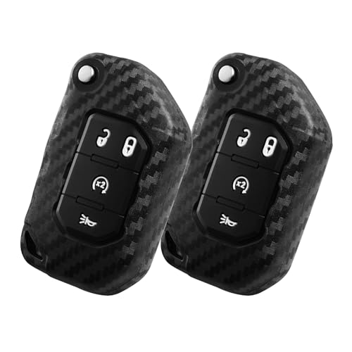 Réparer clé Jeep cassée avec ce lot de 2 coques de clé pour télécommande Gladiator Wrangler
