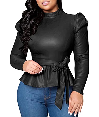 トップス Acka. peplum loose sweat black Isaac Mizrahi Live! Pebble Knit Peplum Top with Cascade