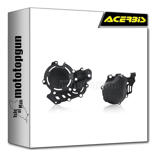 Acerbis X-Power protection moteur noire anti-fissure carter KTM SX-F 450
