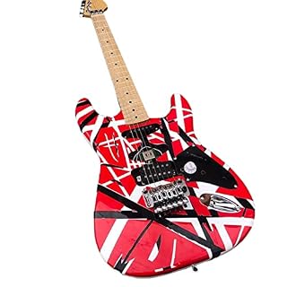 AURH skjos Guitare Électrique Rayures Noires Guitare Rouge Guitare Acoustique Guitars Guitare Classique (Color : Guitar… - Les Beatles, Paul McCartney, John Lennon, RIngo Starr, George Harrison