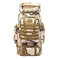 Sac à Dos Tactique 60L MOLLE pour Camping