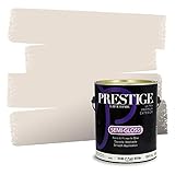 PRESTIGE Paints Exterior Paint and Primer In One, 1-Gallon, Semi-Gloss, Comparable Match of Valspar* Bungalow White*