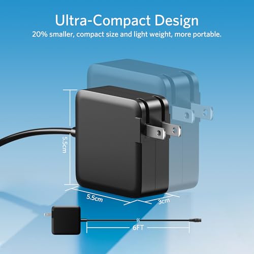 Belker 90W Universal Laptop Charger Power Adapter Cord Supply Replacement for Dell Hp Acer Asus Lenovo Thinkpad Toshiba Samsung Sony Fujitsu Notebook Ultrabook Chromebook