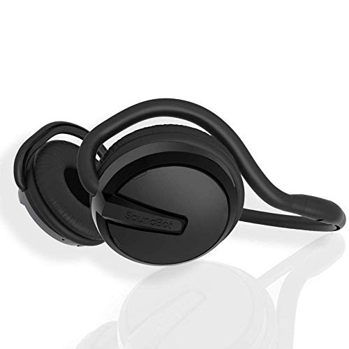 SoundBot SB221-BLK/BLK Bluetooth Headphones (Black/Black)