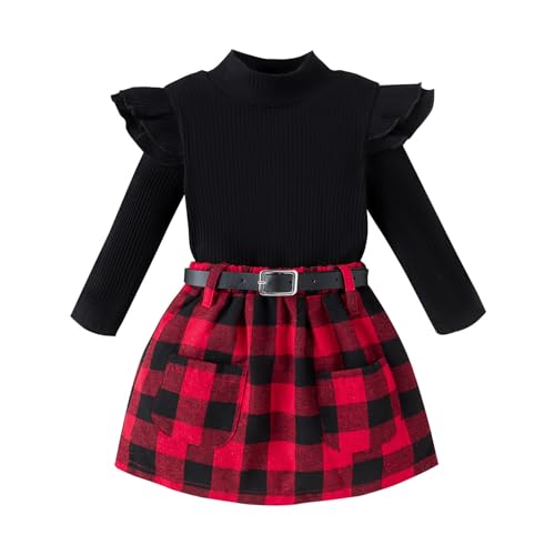 Ensemble jupe bébé fille et pull pour enfants vêtement automne