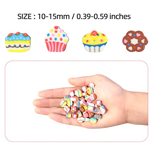 200 Pieces Mini Cupcake Eeasers For Kids Bulk, Mini Cute Kids Pencil Erasers Assortment Novelty Eeasers For Party Favor, Home School Work Rewards And Gift Filling (Cupcake) #TOP1
