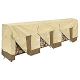 Especificaciones de la cubierta para estante de troncos de 3,6 m: hecha de tela Oxford 600D, color caqui, tamaño 143" de largo x 24" de ancho x 42" de alto, aproximadamente 1000 g. Diseñado para adaptarse a estantería de 12 pies.