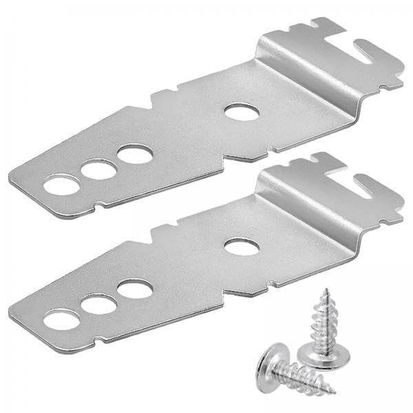 ATORSE 6x2Pcs 8269145 Dishwasher Mounting Bracket Rustproof Accessories for WP8269145 Dishwasher Parts & Accessories-image-4