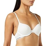 Calvin Klein Damen BH Modern T-Shirt Bra mit Bügel, Weiß (White), 75B (34B)