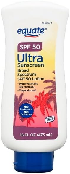 Ultra Broad Spectrum Sunscreen Lotion, SPF 50, 16 Fl Oz, Apply Liberally And The Spread Evenly With Hands 15 Minutes Before Sun Exposure