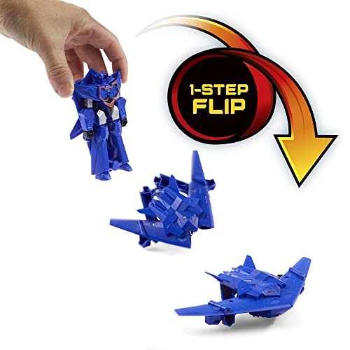 Transformers Toys Earthspark 1-Step Flip Changer Soundwave 4-Inch Action Figure, Robot Toys For Ages 6 And Up #TOP2
