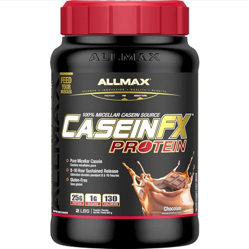 ALLMAX Nutrition, CaseinFX, 100% Casein Micellar Protein, Chocolate, 2 lbs. (907 g)