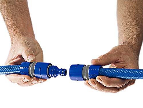 Tatay Two-Way Male Coupling Hose Connector, Blue, Universal - Image 3